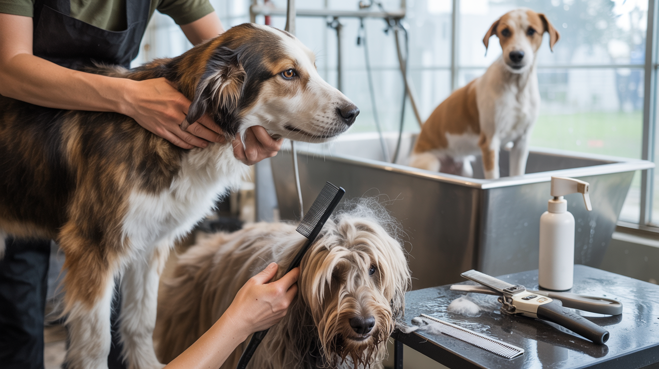 Matted Fur? Here's Exactly How Professional Groomers Handle It 4 a documentary style photograph capturing FShEN3hAThalTt6XmXM5jA U TGAKBcTsyp2deX 7T5vQ cover hd