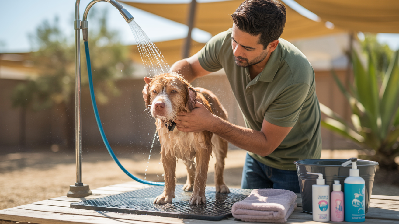 How often should you bathe your dog in summer?