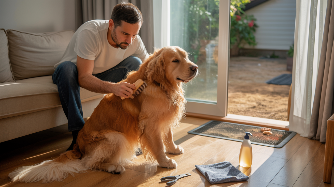 Between professional grooms - what to do at home